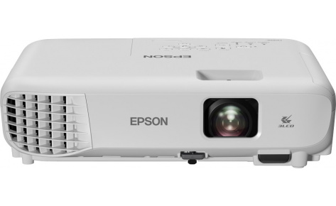 Проектор офисный Epson EB-E01 (LCD, 0.55" P.Si TFT x 3, 3300 ANSI лм, к- 15000:1, XGA 1024x768 (4:3), IN: HDMI, D-Sub, Беспроводной ПДУ, Min: 28 dBA, 