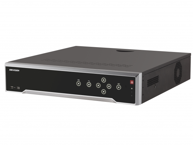16-канальный цифровой видеорегистратор HIKvision DS-7716NI-K4 (16 каналов; аудиовход: двустороннее аудио 1 канал RCA; видеовыход: 1 VGA до 1080Р, 1 HD