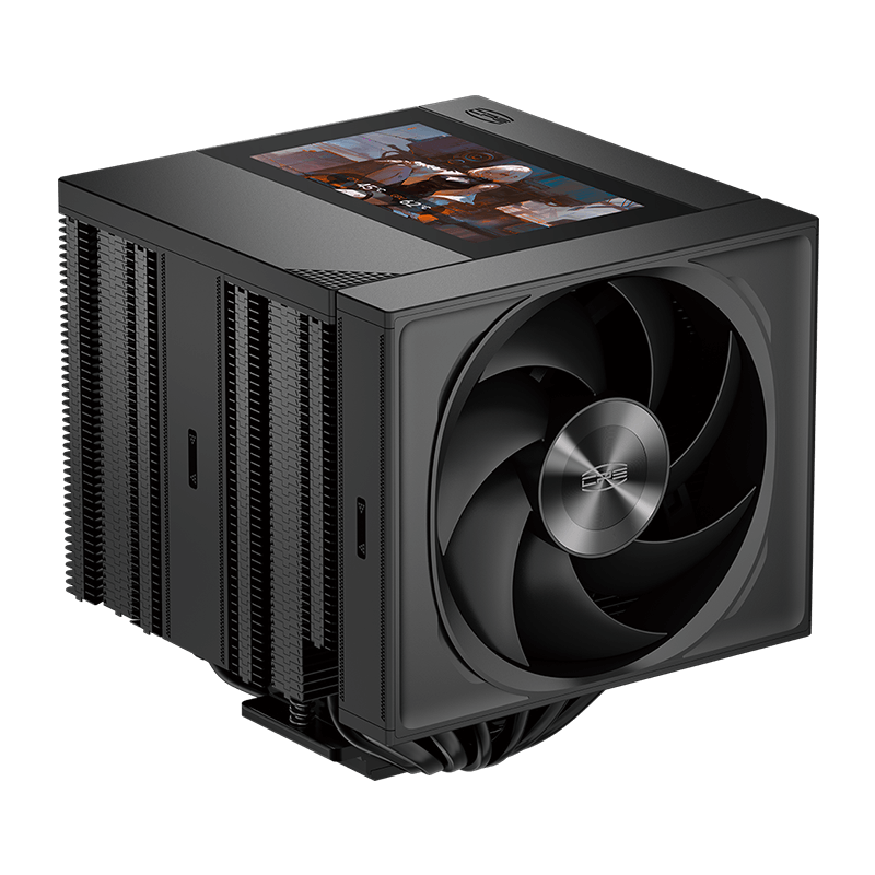 Кулер для процессора PCCooler CPU Cooler RZ820 Display BK BLACK