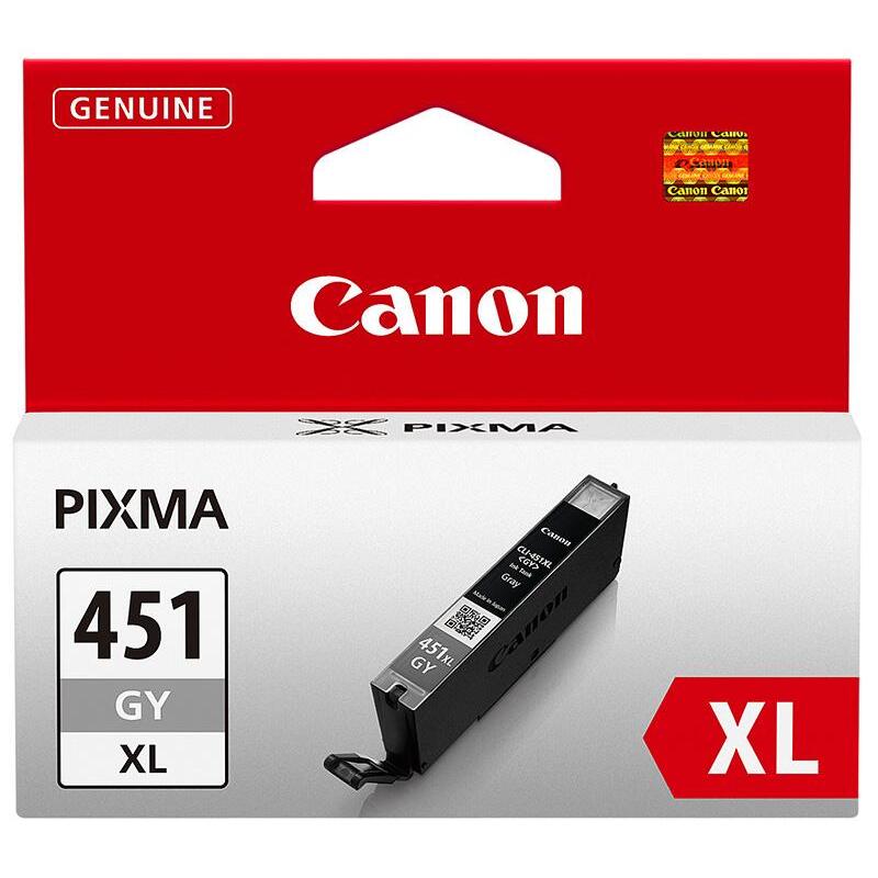 Уцененный товар Картридж Canon CLI-451GY [ 6527B001 ] (grey) для iP7240/MG6340/MG5440
