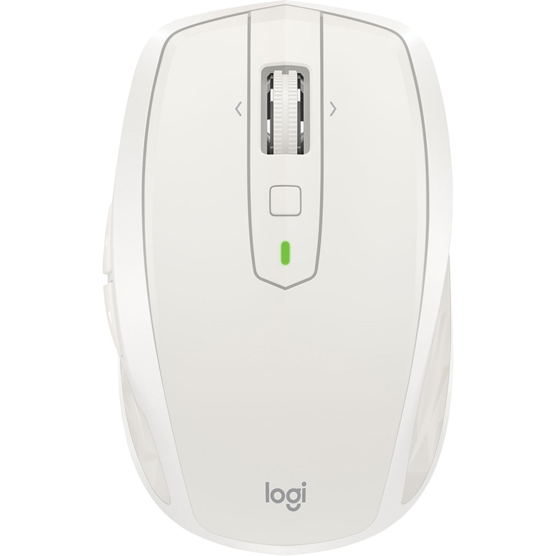 Мышь беспроводная мобильная Logitech MX Anywhere 2S Light Grey (серый, USB/Bluetooth, лазер, Logitech Darkfield, 4000 dpi, 7 кл., эргономичный дизайн 