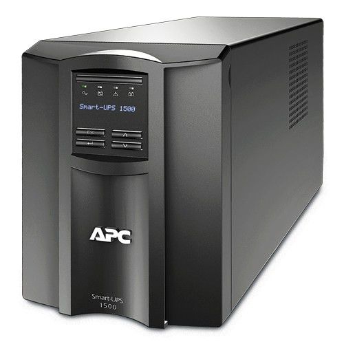 ИБП APC Smart-UPS [ SMT1500I ] 1500VA LCD 230V (line-interactive, розеток (C13) 8, 1000 Вт/1500 VA, USB+SmartSlot)