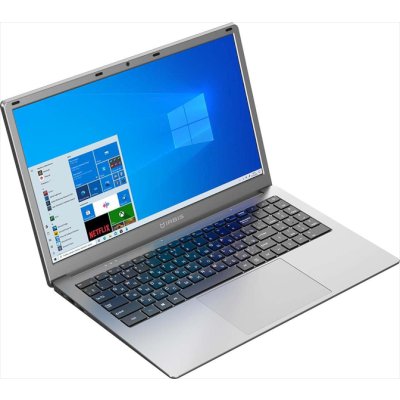 Ноутбук Irbis NB266 (серебристый, 15.6, FullHD (1920x1080), IPS, антибликовый, Intel, Pentium J3710, 1.6 GHz, 2 MB, пр. ядер: 4, 4 GB, Intel, HD Graph