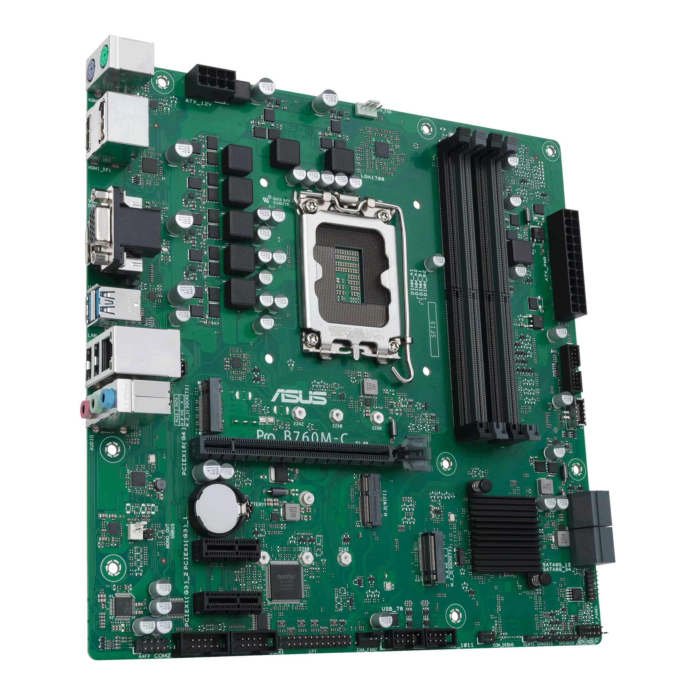 Материнская плата Asus PRO B760M-C-CSM (90MB1DX0-M1EAYC)