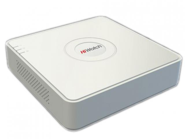 Уцененный товар IP Видеорегистратор HiWatch DS-N204(C) (1280х720, белый, 1 SATA HDD до 6ТБ)