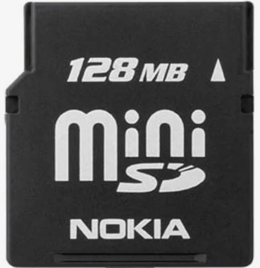 Уцененный товар Флэш-карта microSD Nokia 128MB (без упаковки, без гарантии N0176756)