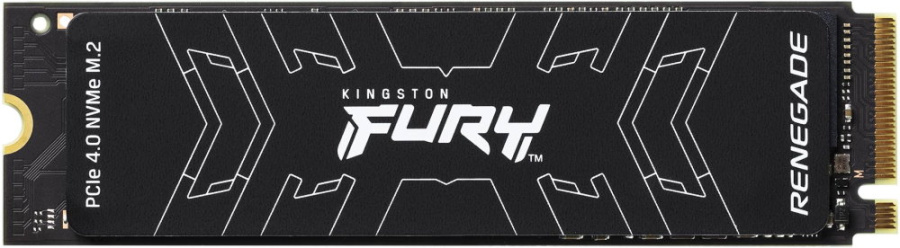 Накопитель SSD M.2 1000 GB Kingston FURY Renegade SSD (SFYRS/1000G) Retail (7300 МБ/сек, 6000 МБ/сек, read: 900000 IOPS, write: 1000000 IOPS, 512MB DD