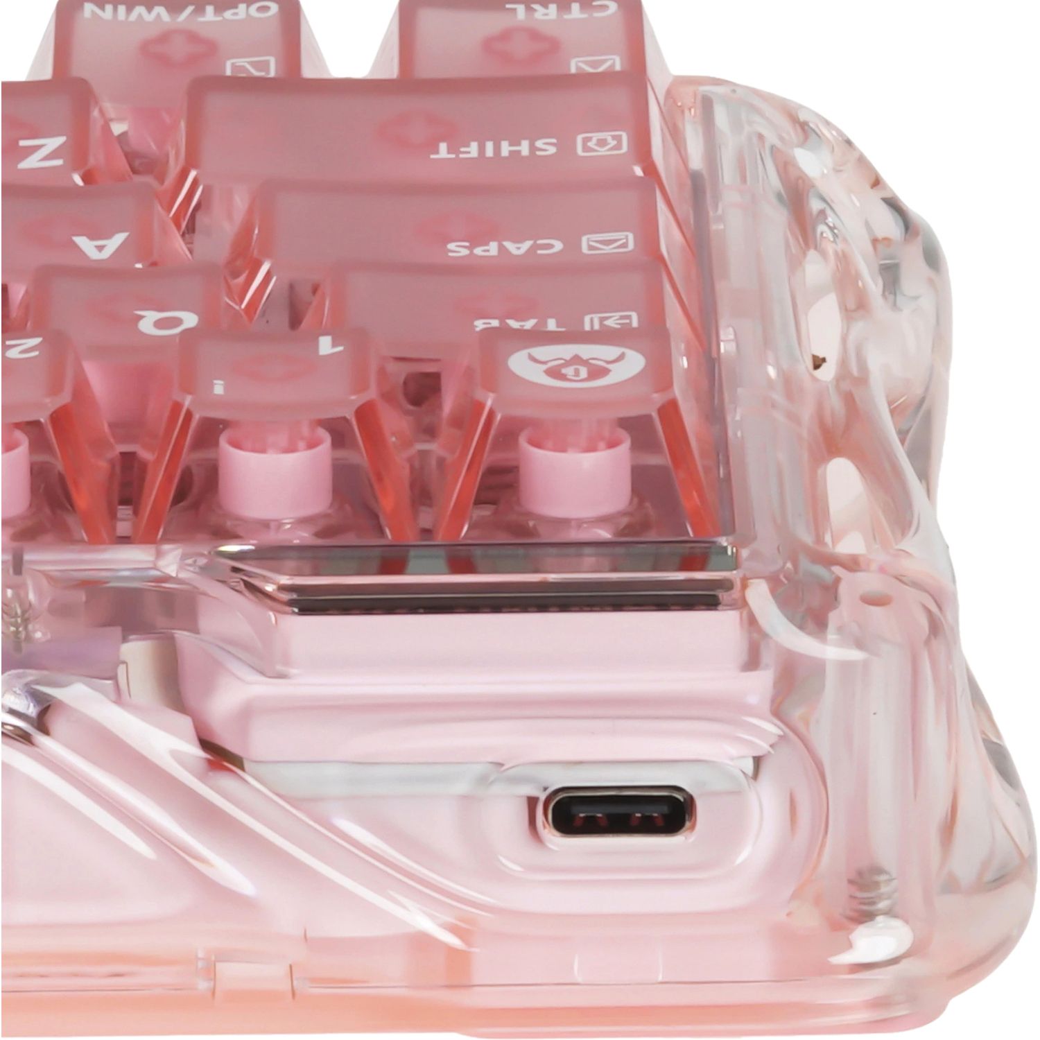 Игровая клавиатура Gravastar Mercury V60 Crystal Rose (6972448924481)