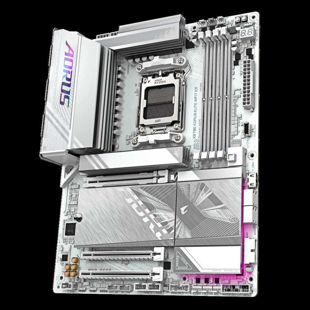 Материнская плата Gigabyte X870E AORUS ELITE WIFI7 ICE