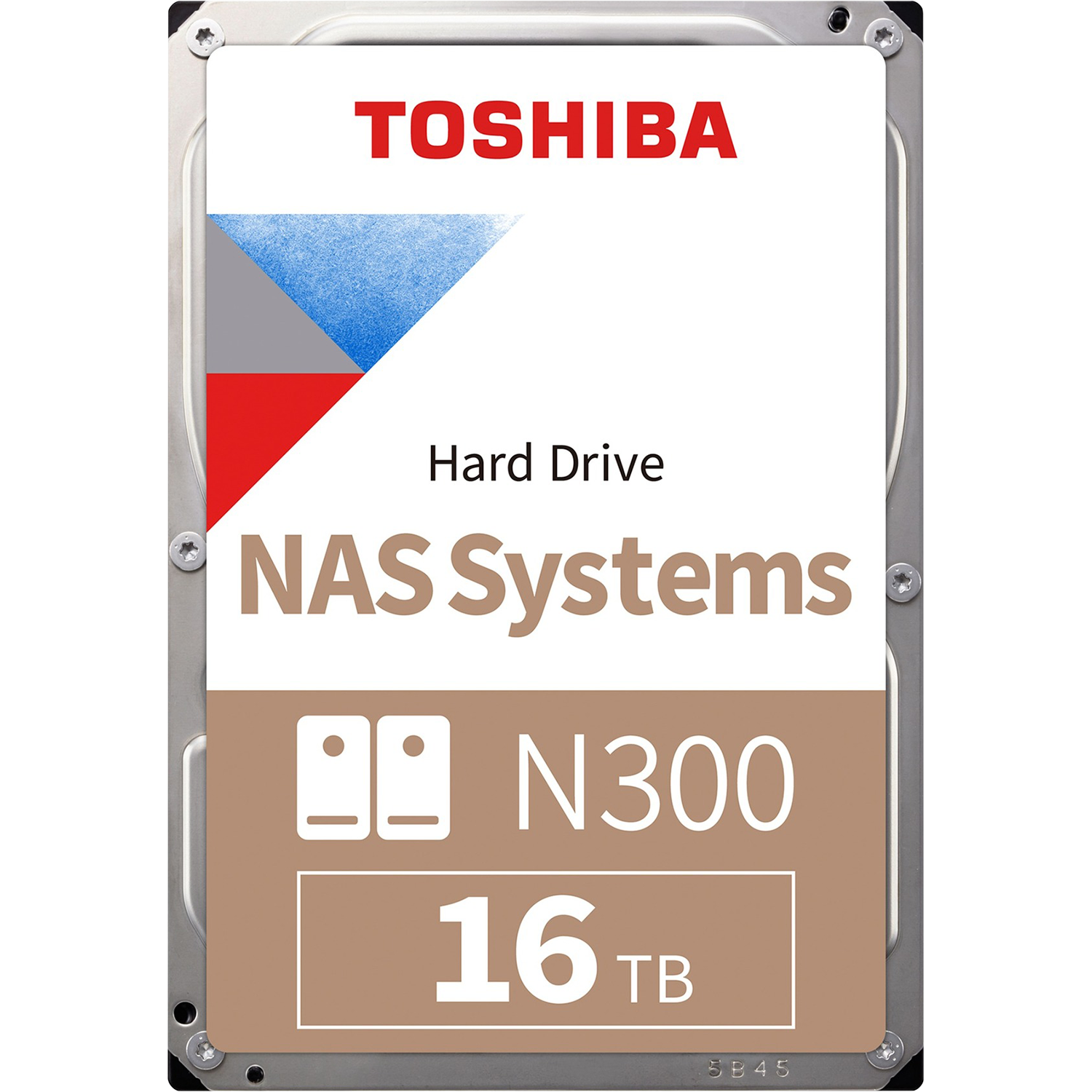 Жесткий диск Toshiba N300 NAS 16Tb (HDWG51GXZSTA)