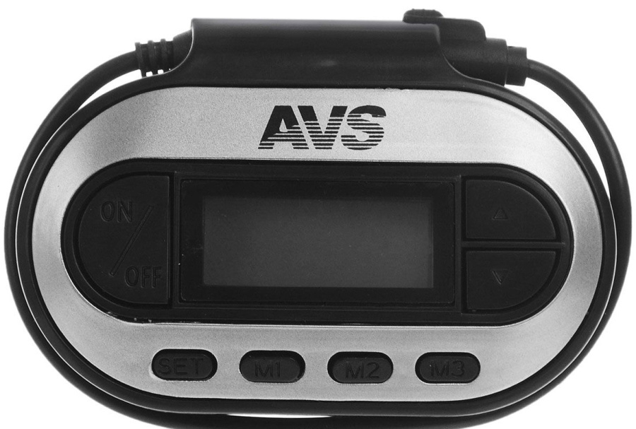 FM-трансмиттер AVS F-351 (дисплей/ 3.5 mini-Jack)