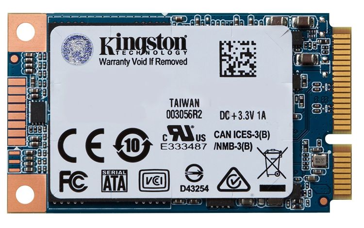 Накопитель SSD mSATA 240GB Kingston UV500 Series (SUV500MS/240G) Retail (520/500МБ/сек,SATA600, 3D TLC, TBW 100)