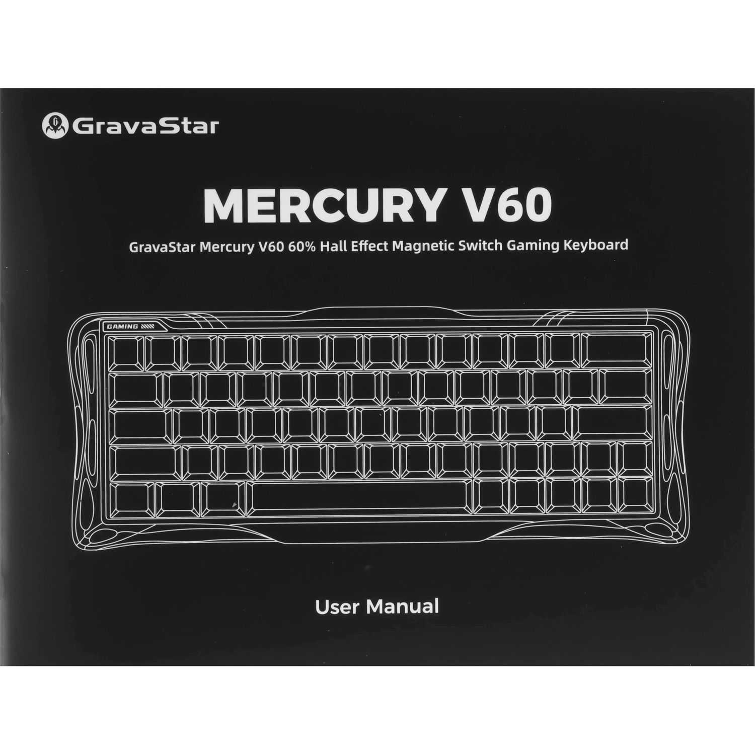 Игровая клавиатура Gravastar Mercury V60 Crystal Rose (6972448924481)
