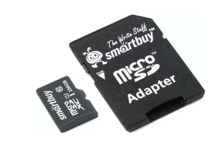 Флэш-карта microSDXC 256GB Digma (Class UHS-I U3 / V30, 90/70MB/s, SD адаптер. черный) [ DGFCA256A03 ]
