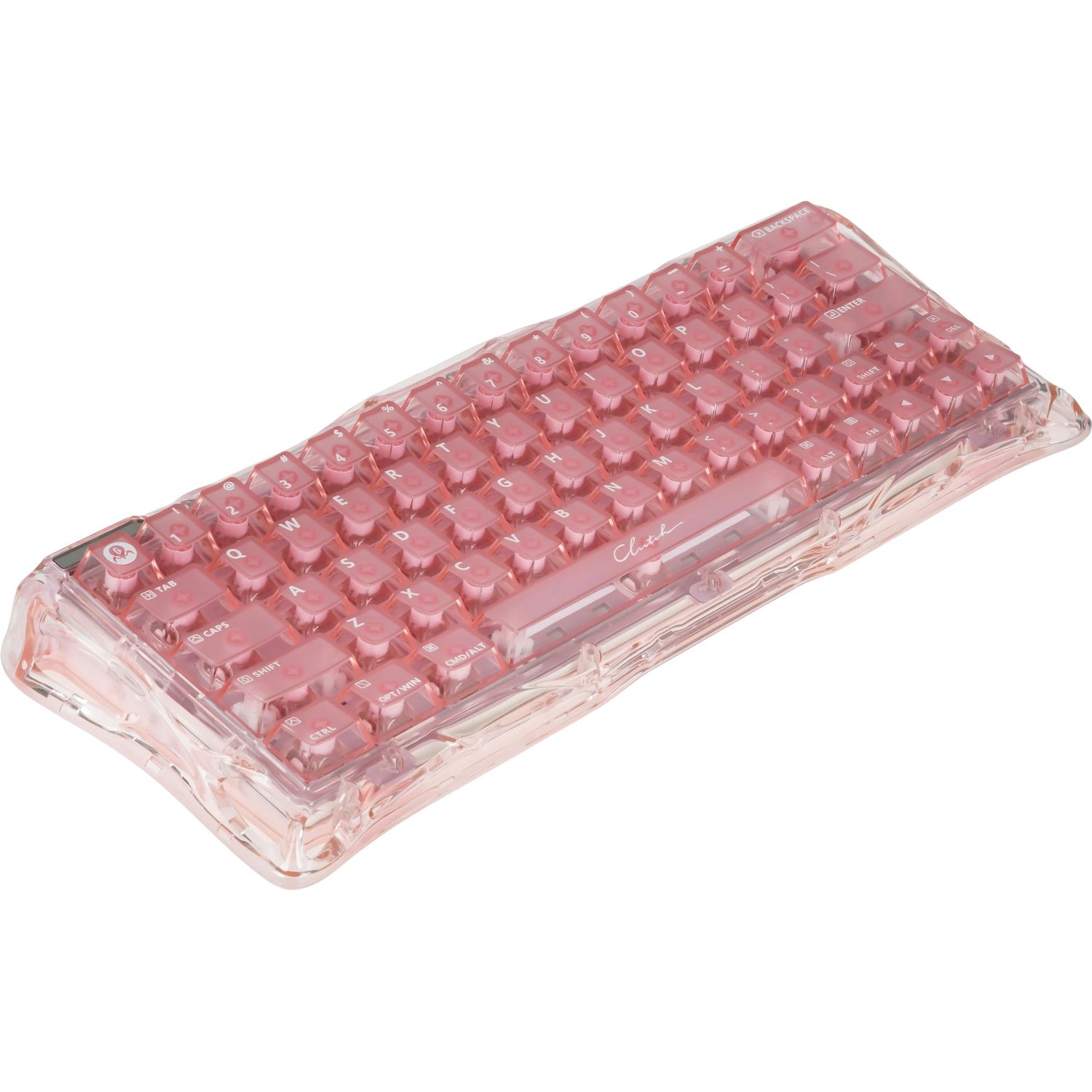 Игровая клавиатура Gravastar Mercury V60 Crystal Rose (6972448924481)