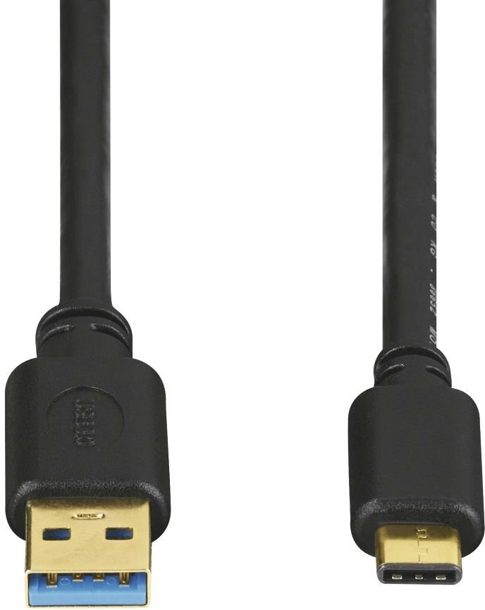 Кабель Hama Type C/USB 3.1 (черный, 1.8 метра) [ 00135736 ]