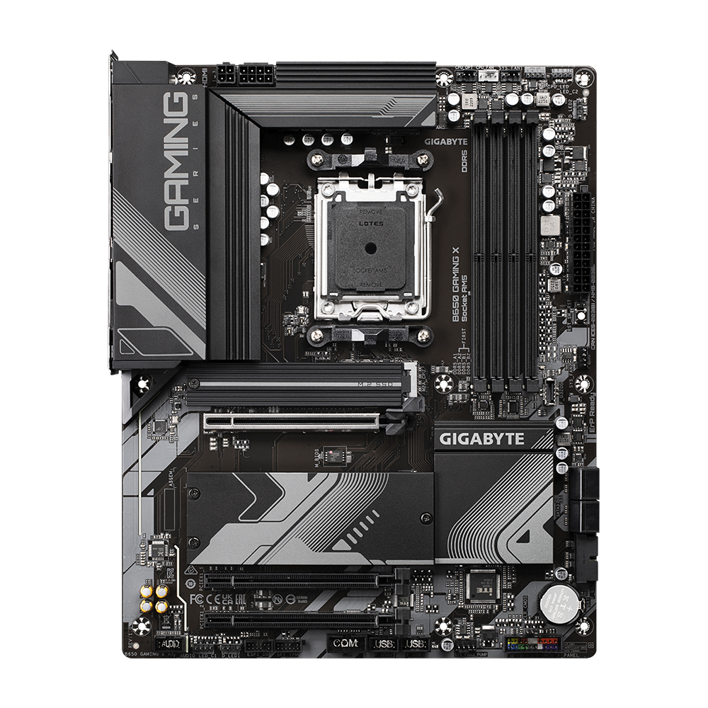 Материнская плата Gigabyte B650 GAMING X Retail (AMD B650, S-AM5, ATX, 4xDDR5-8000, 4xSATA RAID, 3xM.2, 3xPCIEx16, HDMI/DP)