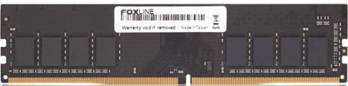 Память DIMM DDR4 16GB (PC4-25600, 3200MHz) Foxline (1шт x 16ГБ, CL22, 1.2 В, Single rank x8, высота 31 мм, без радиаторов) [ FL3200D4U22S-16G ]