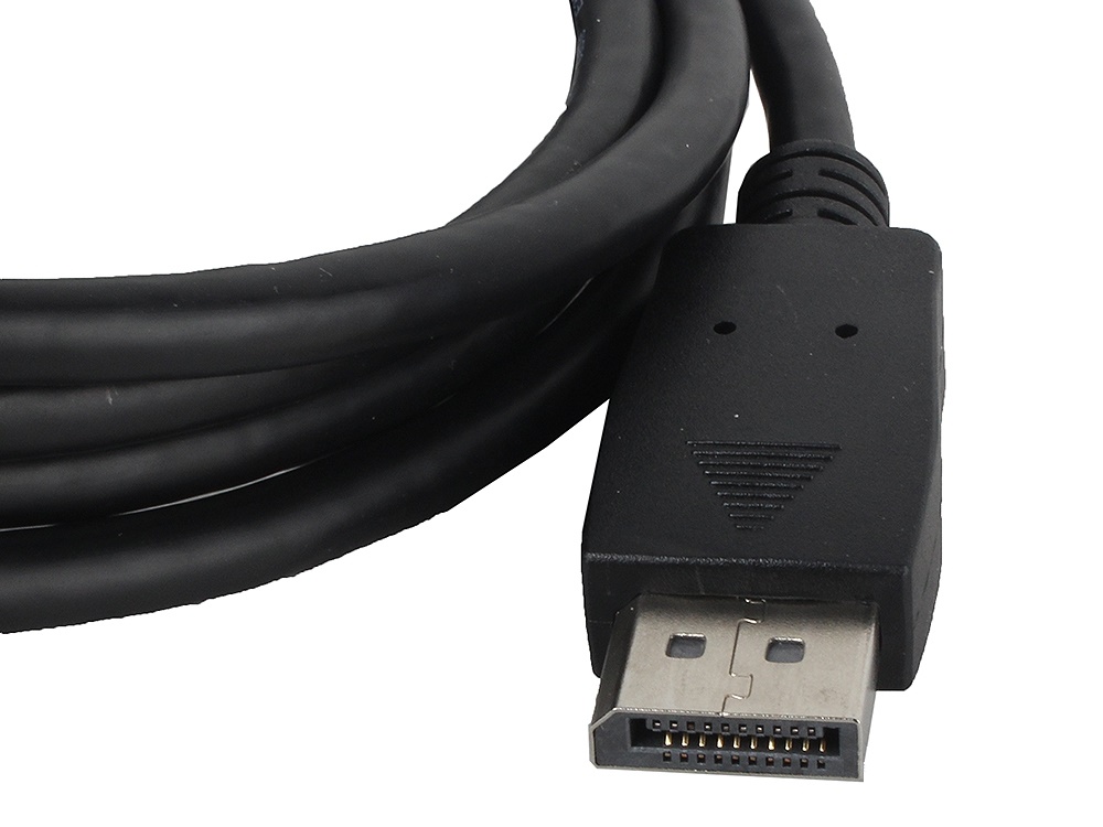 Кабель DisplayPort видео и аудио сигналов Gembird Cablexpert (DP(male) - DP(male), 1.8 м, черный, позолоченные контакты, экранирование) [ CC-DP-6 ]