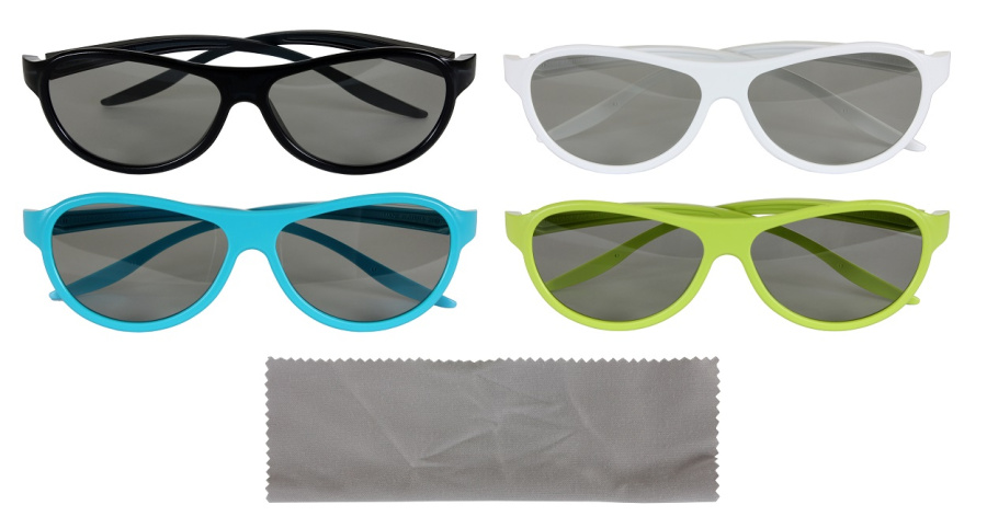 3D-очки для телевизоров LG AG-F315 Party Pack 3D Glasses (комплект из 4 разноцветных пассивных очков) [ AG-F315 ]