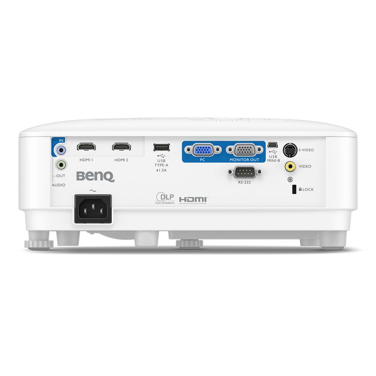 Проектор многоцелевой BenQ MX560 (DLP, 4000 ANSI лм, к- 20000:1, XGA 1024x768 (4:3), ресурс лампы:6000часов 1xUSB typeA 2xHDMI 2.3кг (9H.JNE77.13E)