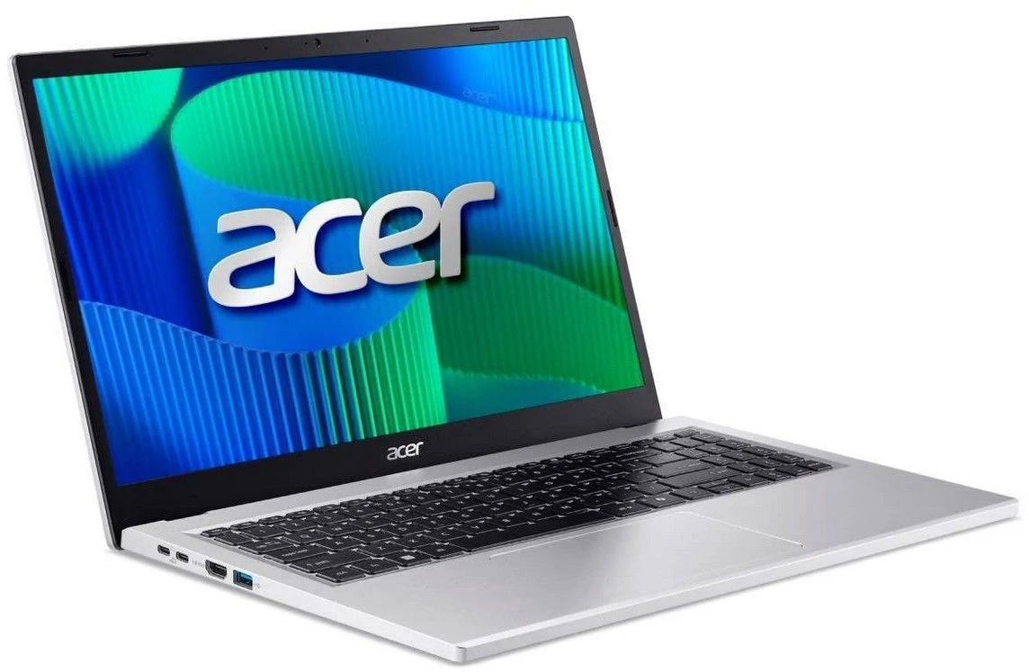 Ноутбук ACER Extensa 15 EX215-57-597H 15.6"(1920x1080 (матовый) IPS)/Intel Core i5 13420H(2.1Ghz)/32768Mb/1024PCISSDGb/noDVD/Int:Intel HD/Cam/BT/WiFi/50WHr/war 1y/1.8kg/Silver/NoOS ACER Extensa 15 EX215-57-597H 15.6"
