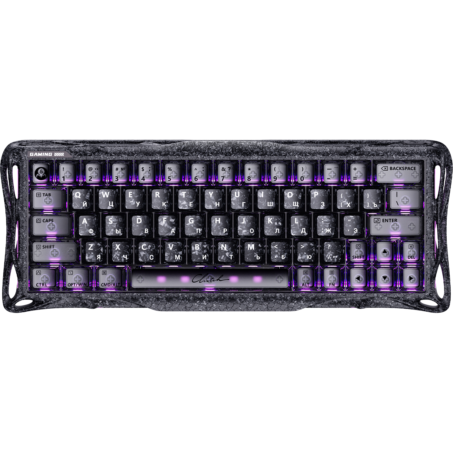 Игровая клавиатура Gravastar Mercury V60 Pro Cyberfrost (6972448925877)