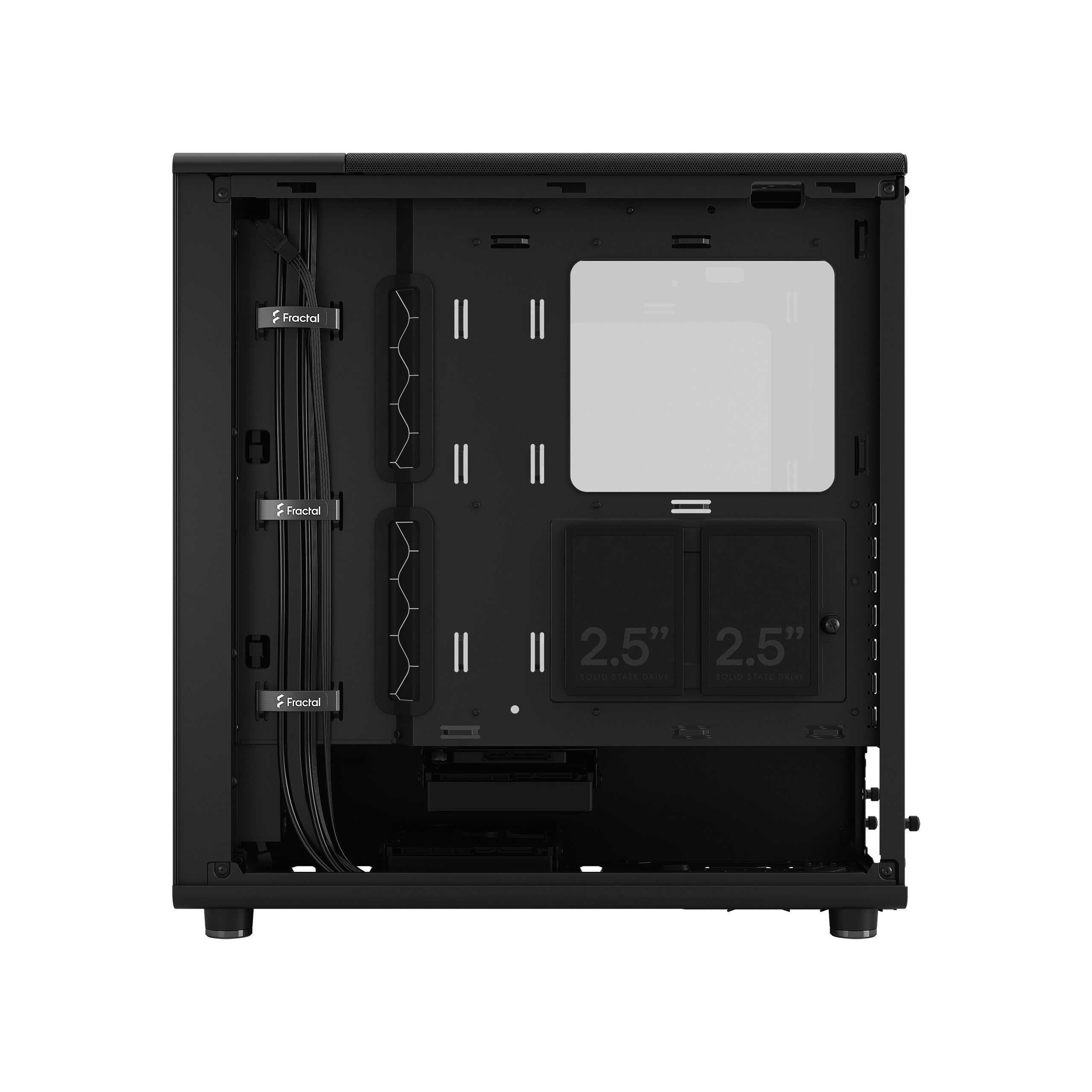 Корпус ПК без блока питания Fractal Design North TG Momentum Edition Black