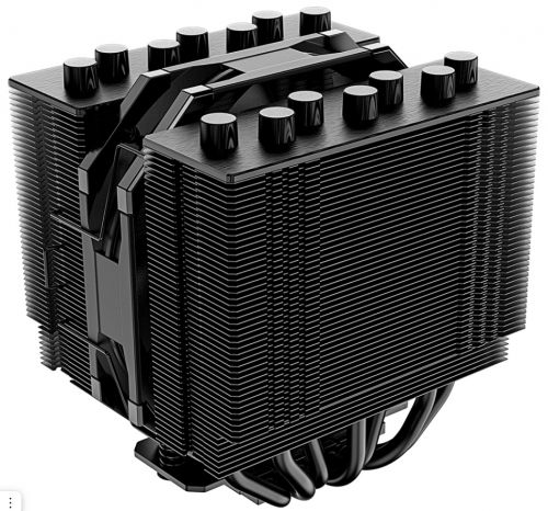 Кулер для процессора ID-Cooling SE-207-XT SLIM (Socket AM4/AM5/1150/1151/1155/1156/1200/1700/2011/2066, TDP до 220 Вт, медь, алюминий, 700-1800 rpm, M