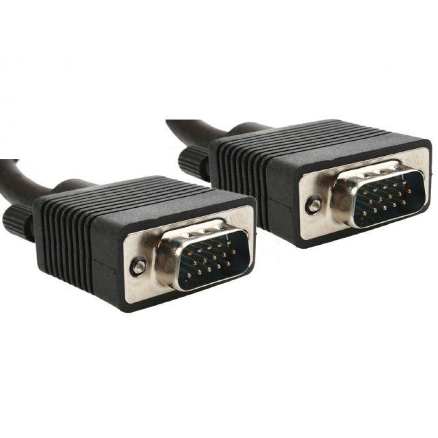 Кабель VGA видеосигнала Gembird (D-Sub HD15 (male) - D-Sub HD15 (male), 30.0 м, черный, ферритовые кольца, тройное экранирование, Premium) [ CC-PPVGA-