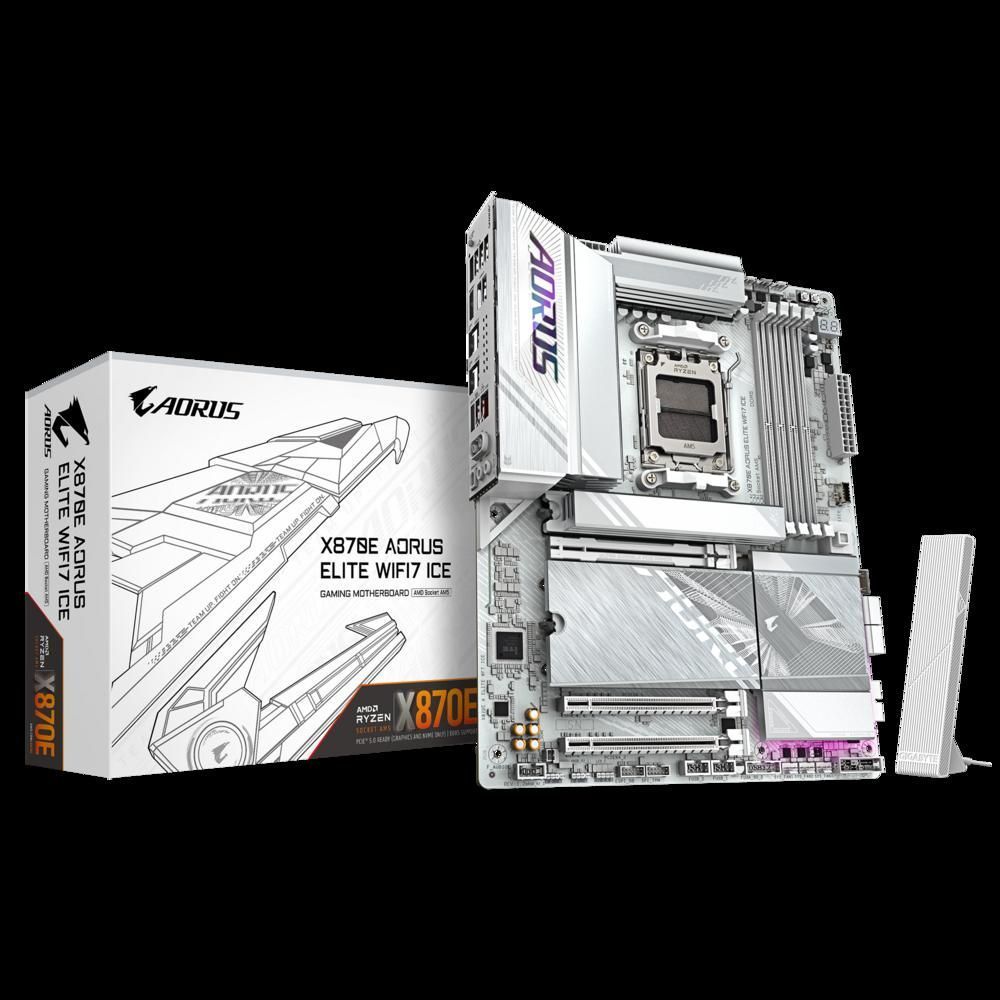 Материнская плата Gigabyte X870E AORUS ELITE WIFI7 ICE