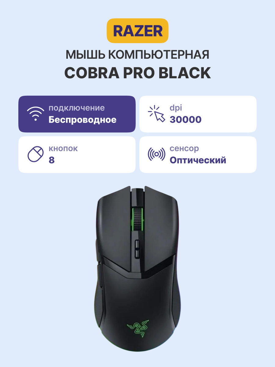 Игровая мышь Razer Cobra Pro Razer Cobra Pro Gaming Mouse