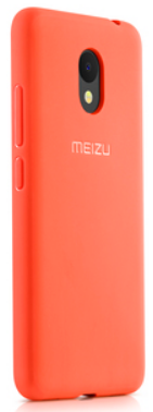 Бампер для Meizu M5c, Meizu (оранжевый) [ MZU-6937520020895 ]